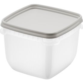 Frysförvaringslåda, gråbrun, 0,75L, 4 st.