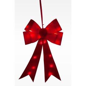 Släpskåra m. LED, röd, batteridriven, 61 cm