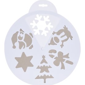 Mall med vintermotiv, Ø30 cm,