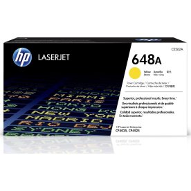 HP 648A/CE262A lasertoner, gul, 11 000 s