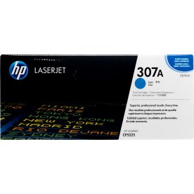 HP 307A/CE741A lasertoner, blå, 7300 s