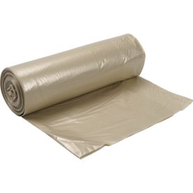Containersäck 240L, 124x151cm, 40my Återvun., Klar