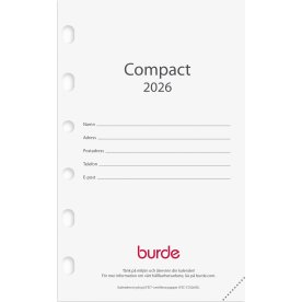 Burde 2026 Kalendersats, Compact