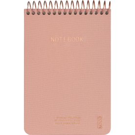 Kozo Premium Anteckningsbok, A6, Linj., MutedBlush