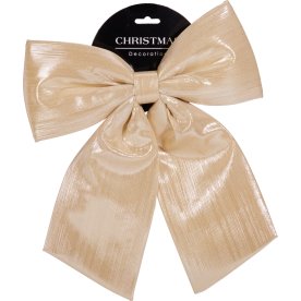 Rosett, guld, polyester, 28x34 cm
