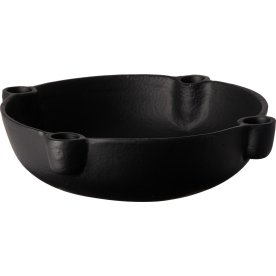 Ljusstake, aluminium, 240x240x75mm