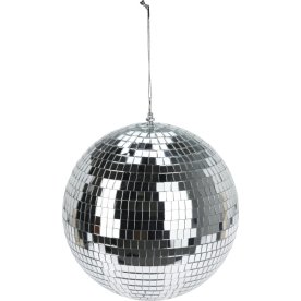 Diskokula Ø25 cm, silver