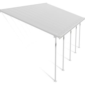 Palram Canopia Feria skärmtak, 4x7,8m, vit