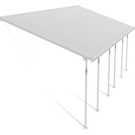 Palram Canopia Feria skärmtak, 4x8,5m, vit