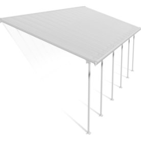 Palram Canopia Feria skärmtak, 4x10,3m, vit