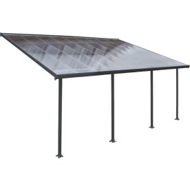 Palram Canopia Feria skärmtak, 4x6m, grå