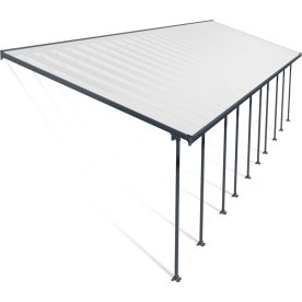 Palram Canopia Feria skärmtak, 4x14,5m, grå