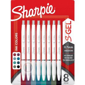 Sharpie S-Gel Rollerball-penna i 8 olika färger
