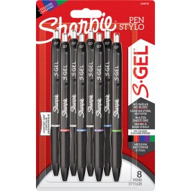 Sharpie S-Gel Rollerball-penna i 8 olika färger