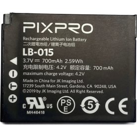 Kodak Batteri Pixpro WPZ 3,7v/700mah