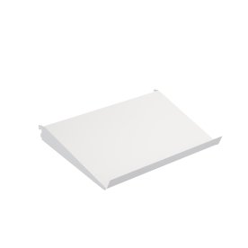 Elfa Decor metallhylla med lutning, B60, matt vit