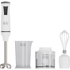 Black+Decker Stavmixer set 750W, Vit