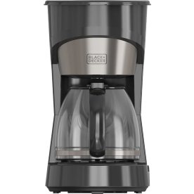 Black+decker Kaffebryggare 12 koppar, svart