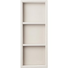Elfa Decor liten lådinsats, 3 sektioner, grå