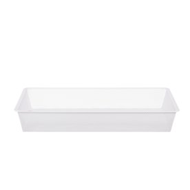 Elfa Decor låg nätkorg 40, längd 581 mm, matt vit