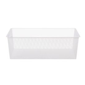 Elfa Decor korg djupt nät 40, längd 581mm,matt vit