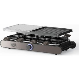 Black+decker Raclettegrill, svart