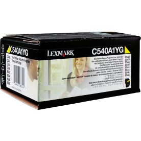 Lasertoner Lexmark C540A1YG Gul 1000 sidor