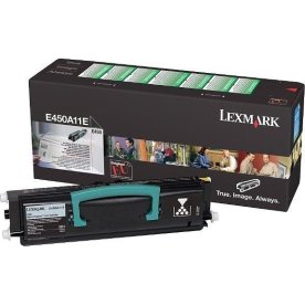 Lasertoner Lexmark E450A11E Svart 6000 sidor