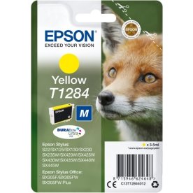 Bläckpatron Epson Nr. T1284/C13T12844012 Gul 175