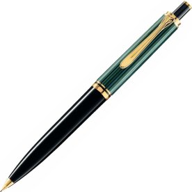Pelikan Souverän 400 stiftpenna, svart/grön