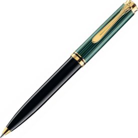 Pelikan Souverän 600 Kulspetspenna, svart/grön