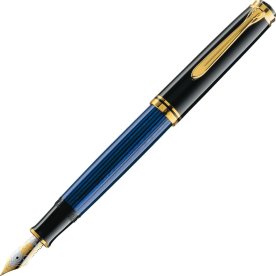Pelikan Souverän 800 Reservoarpenna, B, svart/blå