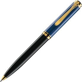 Pelikan Souverän 800 kulspetspenna, svart/blå