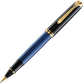 Pelikan Souverän 800 Rollerball, svart/blå