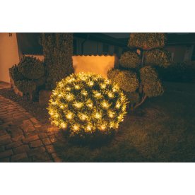 Ljusnät m/200 LED, B2xØ2m, varmvit