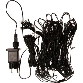 Ljusnät m/100 LED, B1,5xØ1,5m, varm vit