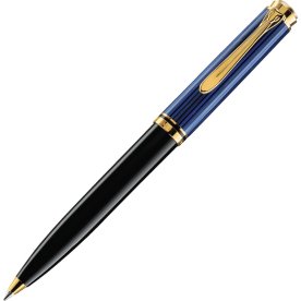Pelikan Souverän 600 Kulspetspenna, svart/blå