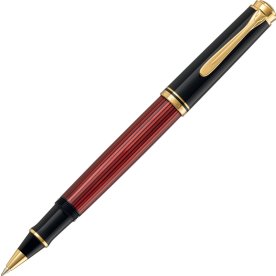 Pelikan Souverän 400 Rollerball, svart/röd
