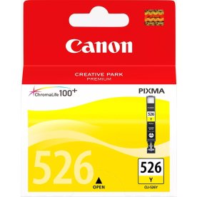 Bläckpatron Canon CLI-526Y Gul 500 s
