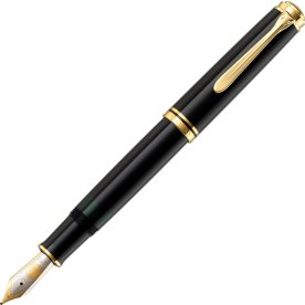 Pelikan Souverän 800 Reservoarpenna, F, svart