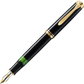 Pelikan Souverän 600 Reservoarpenna, EF, svart