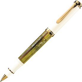 Pelikan Souverän 400 Rollerball penna, tort.vit