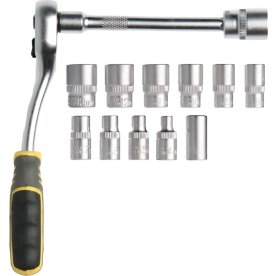 Probuilder hylsnyckelsats 1/4" 12 delar