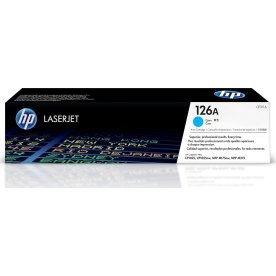 HP nr 126A/CE311A lasertoner, blå, 1000 s