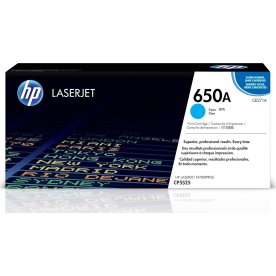 HP 650A/CE271A lasertoner, blå, 15 000 s