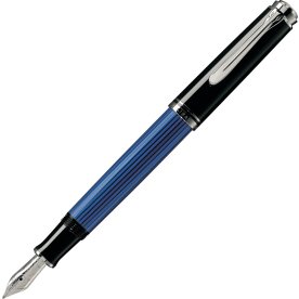Pelikan Souverän 405 Reservoarpenna, M, svart/blå