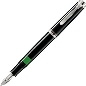 Pelikan Souverän 405 Reservoarpenna, F, svart