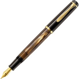 Pelikan Classic 200 Reservoarpenna/F/brown-marbled