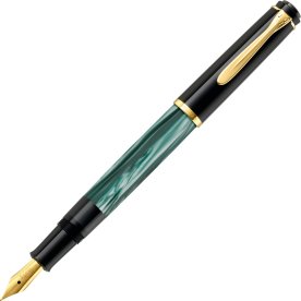 Pelikan Classic 200 Reservoar, B, grönmarmorerad