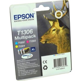 Bläckpatron Epson Nr. T1306/C13T13064012 Flerpack